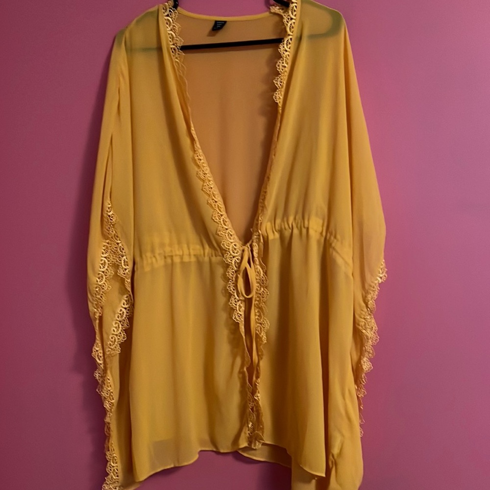 SHEIN Sheer Coverup